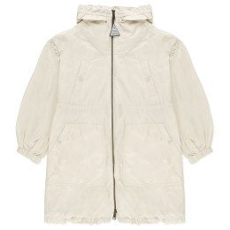 ◆키즈◆25SS 키즈 BESSIE 로고 패치 후드 자켓 아이보리 1C000 09 53A5E 201