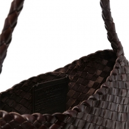 ◆당일◆25FW 로잔나 위빙 토트백 다크브라운 8943 DK BROWN