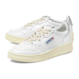 26SS 메달리스트 로우탑 스니커즈 화이트/실버탭 AULM LL05