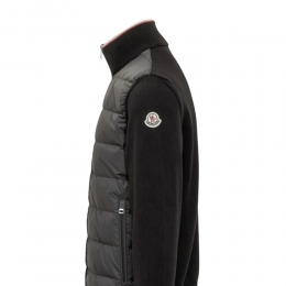 ◆당일◆25FW 로고 패치 집업 경량패딩 블랙 9B000 03 M1367 999