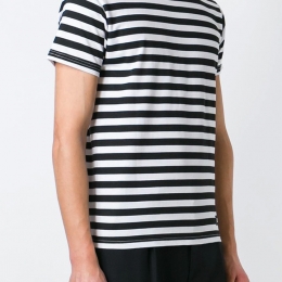 ◆11주년◆라이브 프리 다이 스트라이프 반팔티 LIVE FREE DIE