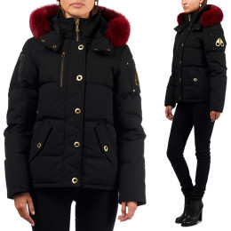 ◆당일◆18F/W 하퍼 HARPER 레드 퍼 패딩 블랙 MK8623L3Q 288