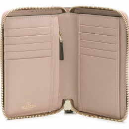 ◆11주년◆락스터드 코인 카드 지갑 핑크베이지 RW2P0P79 BOL P45