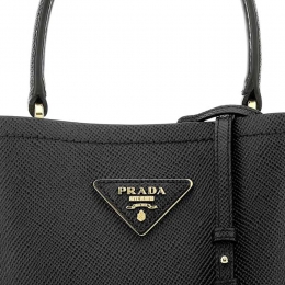 26SS 사피아노 두블레 스몰 버킷백 블랙 1BA217 2ERX F0002