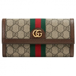 ◆당일◆25SS GG 오피디아 장지갑 베이지 523153 96IWG 8745