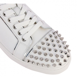 ◆12주년◆여성 비에이라 스파이크 스니커즈 화이트 1201525 H924