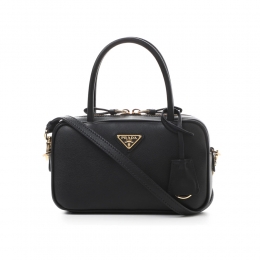 26SS 삼각로고 크로스&토트백 블랙 1BB152 2CYS F0002