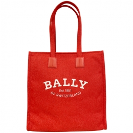 ◆당일◆23SS CRYSTALIA 시그니처 로고 토트백 레드 6303541