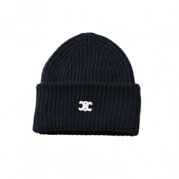 26SS 트리오페 자수 로고 비니 네이비 AA0G5384D 07MR