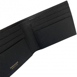 ◆당일◆26SS 금장 더블 간치니 반지갑 블랙 66-1451 0775644