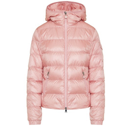 ◆당일◆24SS 글레스 GLES 로고 패치 후드 패딩 자켓 핑크 1A000 64 595ZZ 500