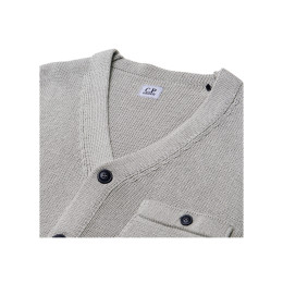 ◆당일◆24SS 렌즈 와펜 브이넥 포켓 가디건 그레이 16CMKN125A 006482A 913