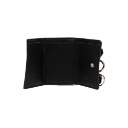 ◆당일◆26SS 알파벳 미니 코인 반지갑 블랙 CHC21WP946F57 001