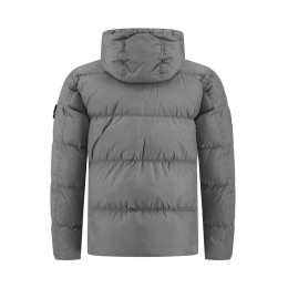 ◆당일◆25FW 가먼트다이 크링클랩스 후드 패딩자켓 그레이 K2S15 4100011 S0A23 V006B