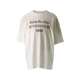 ◆당일◆26SS 로고 프린트 티셔츠 더스티화이트 CL0196 DC6