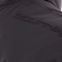 ◆당일◆24FW 로고 자수 패딩자켓 블랙 323CMA106PL0112 9999