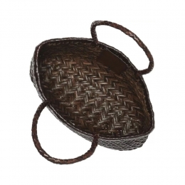 ◆당일◆26SS 미니 플랫 고라 토트백 다크브라운 8809 DK BROWN