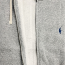 ◆당일◆26SS 포니 자수 로고 기모 후드집업 그레이 710813297 002