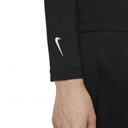 ◆당일◆22FW 로고 프린팅 드라이 슬림핏 반집업 티셔츠 블랙 CU9670 010