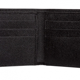 ◆당일◆22FW 로고 패치 반지갑 블랙 BP1321 AZ602 80999