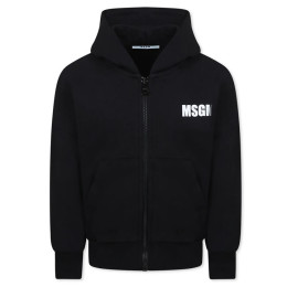 ◆키즈◆25SS 키즈 로고 후드집업 블랙 S5MSJUZH058 110
