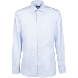 ◆12주년◆심플 코튼 셔츠 스카이블루 401068 9MS0JI