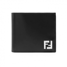 ◆당일◆25FW 은장 FF로고 반지갑 블랙 7M0356 AFF2 F0GXN