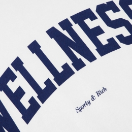 ◆당일◆25SS 웰니스 로고 프린팅 티셔츠 화이트 TS651WH