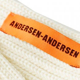 ◆당일◆25FW 골지 울 머플러 오프화이트 WIDE SCARF OFF-WHITE