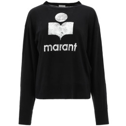◆당일◆24FW KLOWIA 로고 린넨 티셔츠 블랙 TS0005FA A1N10E 01BK