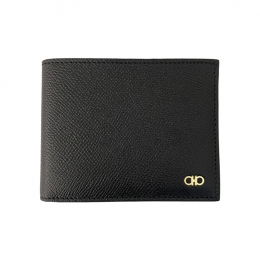 ◆당일◆26SS 금장 더블 간치니 반지갑 블랙 66-1451 0775644