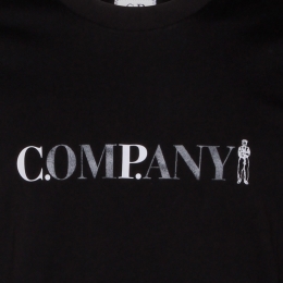 ◆당일◆26SS 세일러 로고 프린트 반팔 티셔츠 블랙 20CMTS085A 005100W 999