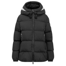 ◆당일◆23FW DRAA 로고 패치 후드 패딩 자켓 블랙 1A000 54 54A81 999