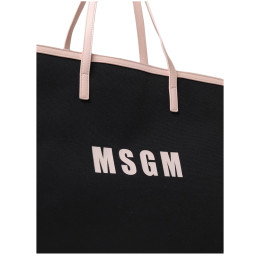 ◆키즈◆24SS 키즈 로고 프린트 토트백 블랙 S4MSJGBA048 110
