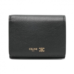 ◆당일◆26SS 금장 로고 투톤 반지갑 블랙/울트라블루 L100A2 O54 GFS3