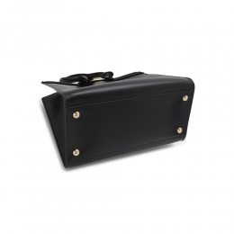 ◆당일◆26SS 뉴 바라 보우 미디움 토트&크로스백 블랙 21-I290 0734058