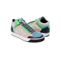 ◆14주년◆컬러블록 미드탑 스니커즈 멀티 FMSKDBMNVVELP15 58