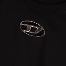 ◆당일◆24FW T-UNCUTIE 로고 티셔츠 블랙 A15402 0HERS 9XX