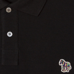 ◆당일◆26SS 지브라 로고 슬림핏 반팔 폴로 티셔츠 블랙 M2R 534L PZEBRA 79