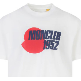◆당일◆23SS 지니어스 1952 로고 티셔츠 화이트 8C000 02 8390T 034