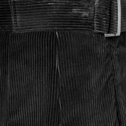 ◆당일◆24FW 쥬카 ZUCCA 벨벳 미니 스커트 블랙 2425106042 002