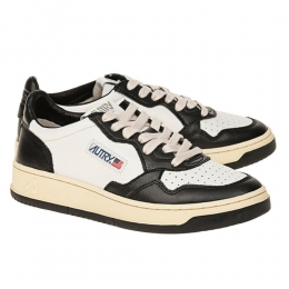 ◆당일◆24FW 메달리스트 로우탑 스니커즈 화이트/블랙 AULW WB01