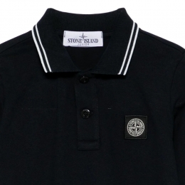 ◆키즈◆키즈 로고 패치 롱슬리브 폴로 티셔츠 블랙 K2S16 2200002 S0018 V0029