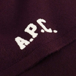 ◆당일◆25FW JESSE 로고 머플러 보르도 WVBDK M15252 GAC