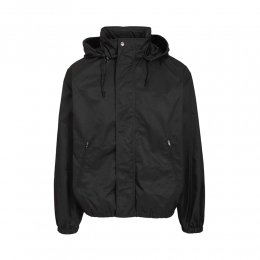 26SS 트리오페 로고 자수 히든후드 윈드자켓 블랙 RV1402T28 38NO