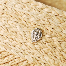 ◆당일◆23SS 크리스틴 라피아 바이저햇 네추럴 HAT50305 KIRSTEN NATURAL