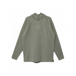 26SS 로고 자수 후드티 카키그레이 20CMSS177A 110635S 921