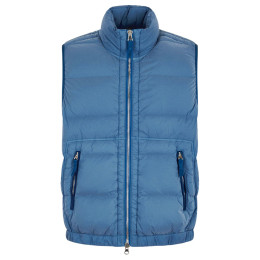 ◆당일◆25FW 와펜 심리스 터널 나일론 다운 TC 패딩조끼 스틸블루 K2S15 G100007 S0028 V002B