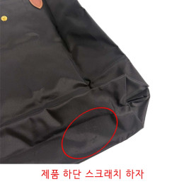 ◆스크래치◆르 플리아쥬 M 탑핸들백 블랙 10168 089 001