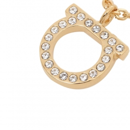 ◆당일◆26SS 크리스탈 간치니 라지 넥클리스 골드 76-0132 0696656